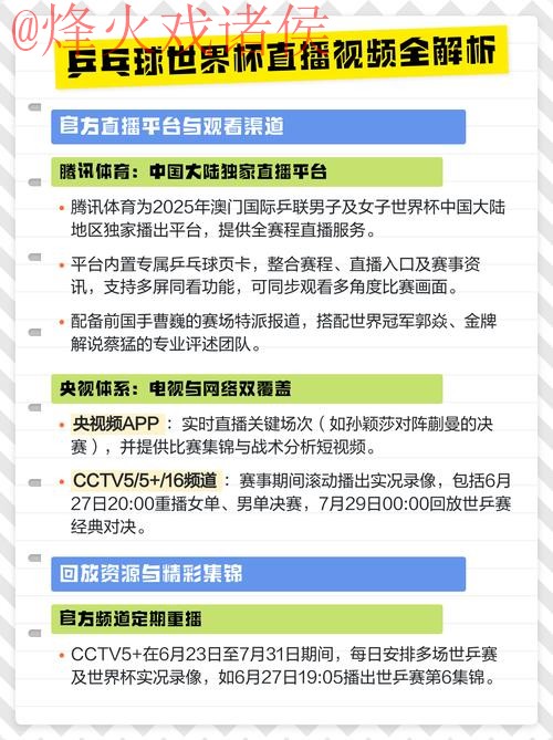 最佳世界杯直播教程全面解析 最佳世界杯直播教程全面解析